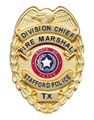 Division Chief-Fire Marshal Badge
